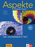 Lehr- und Arbeitsbuch, m. 2 Audio-CDs / Aspekte - Mittelstufe Deutsch 2, Tl.2