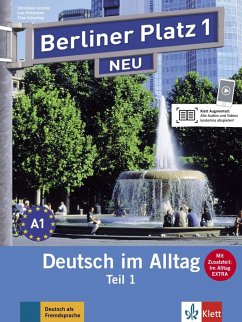 Berliner Platz 1 NEU in Teilbänden - Lehr- und Arbeitsbuch 1, Teil 1 mit Audio-CD und 