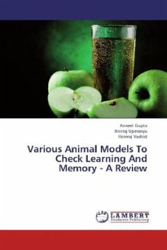 Various Animal Models To Check Learning And Memory - A Review