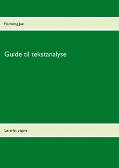 Guide til tekstanalyse - Juel, Flemming