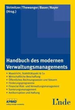 Cover Handbuch des modernen Verwaltungsmanagements