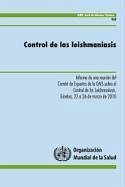 Control de Las Leishmaniasis - World Health Organization