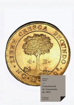 Cover Constitución de Guatemala de 1825