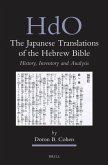 The Japanese Translations of the Hebrew Bible