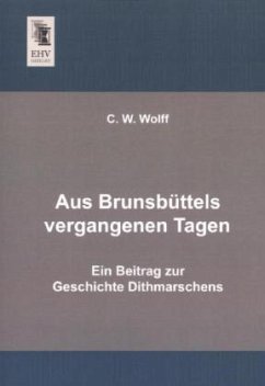 Aus Brunsbüttels vergangenen Tagen - Wolff, C. W.