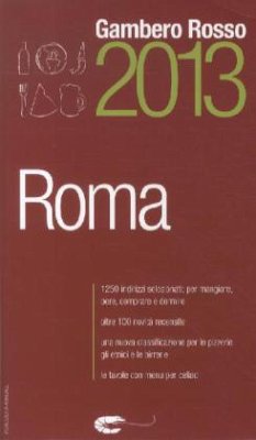 Cover Gambero Rosso Roma 2013