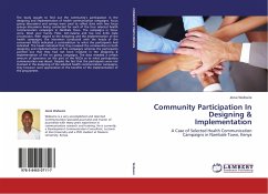 Community Participation In Designing & Implementation