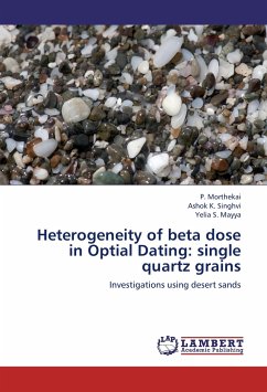 Heterogeneity of beta dose in Optial Dating: single quartz grains - Morthekai, P.;Singhvi, Ashok K.;Mayya, Yelia S.