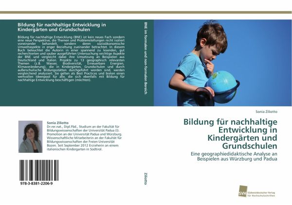 Bildung für nachhaltige Entwicklung in Kindergärten und Grundschulen Bildung für nachhaltige Entwicklung in Kindergärten und Grundschulen