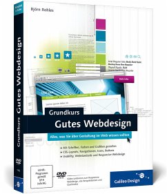 Grundkurs Gutes Webdesign, m. DVD-ROM - Rohles, Björn
