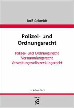 Polizei- und Ordnungsrecht (POR) - Schmidt, Rolf