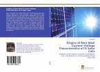 Origins of Non-Ideal Current¿Voltage Characteristics of Si Solar Cells