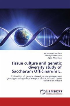Tissue culture and genetic diversity study of Saccharum Officinarum L. - Ijaz Khan, Muhammad;Khan, Farooq Ahmad;Khan, Aqeel Afzal