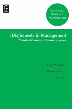 (Dis)Honesty in Management - Vissak, Tiia