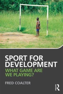 Sport for Development - Coalter, Fred