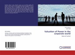 Valuation of Power in the corporate world - Kraizberg, Elli;Teall, John