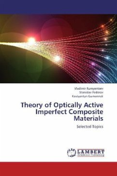Theory of Optically Active Imperfect Composite Materials
