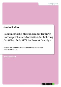 Radiometrische Messungen der Detfurth- und Volpriehausen-Formation der Bohrung Groß-Buchholz GT1 im Projekt GeneSys - Dreiling, Jennifer