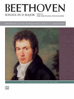 Beethoven -- Sonata in D Major, Op. 6 - Beethoven, Ludwig van