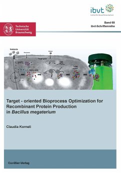 Cover Target¿oriented Bioprocess Optimization for Recombinant Protein Production in Bacillus megaterium