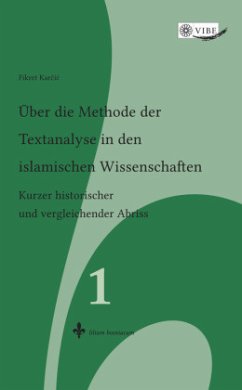 Über die Methode der Textanalyse in den islamischen Wissenschaften - Karcic, Fikret