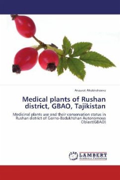 Medical plants of Rushan district, GBAO, Tajikistan