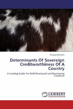 Determinants Of Sovereign Creditworthiness Of A Country