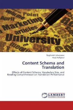Content Schema and Translation - Jahansooz, Naghmeh;Kafipour, Reza