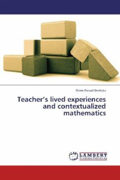 Teacher's lived experiences and contextualized mathematics - Devkota, Shree Prasad