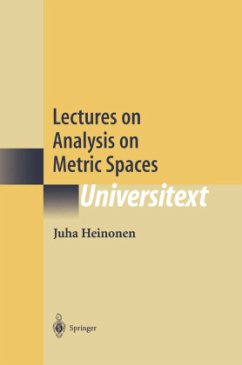 Lectures on Analysis on Metric Spaces - Heinonen, Juha