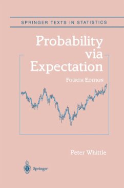 Probability Via Expectation - Whittle, Peter