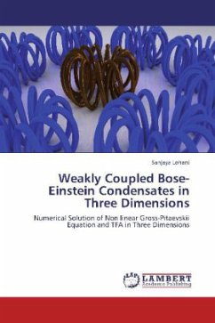 Weakly Coupled Bose-Einstein Condensates in Three Dimensions