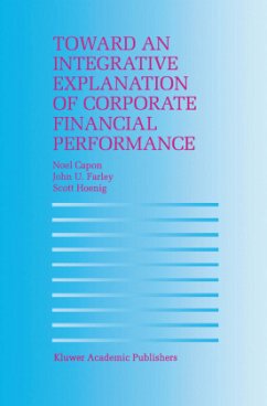 Toward an Integrative Explanation of Corporate Financial Performance - Capon, N.; Farley, John U.; Hoenig, S.