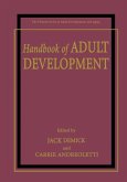 Handbook of Adult Development