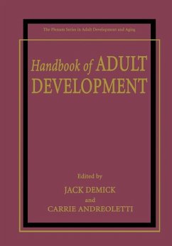 Handbook of Adult Development