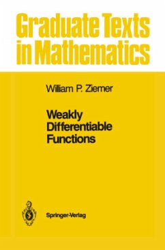 Weakly Differentiable Functions - Ziemer, William P.