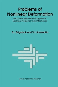Problems of Nonlinear Deformation - Shalashilin, V. I.;Grigolyuk, E. I.