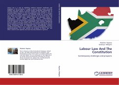 Labour Law And The Constitution - Rapatsa, Mashele;Makgato, Gaedupe