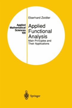 Applied Functional Analysis - Zeidler, Eberhard