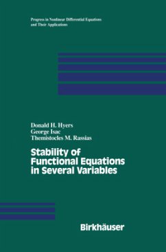 Stability of Functional Equations in Several Variables - Hyers, D.H.;Isac, G.;Rassias, Themistocles