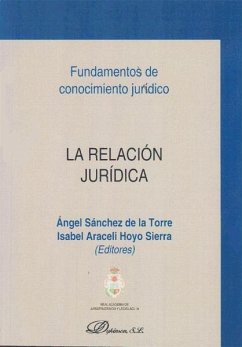 La relación jurídica - Sánchez de la Torre, Ángel