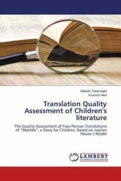 Translation Quality Assessment of Children's literature
