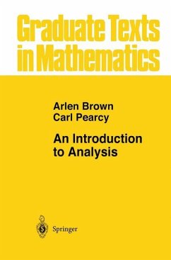 An Introduction to Analysis - Brown, Arlen; Pearcy, Carl