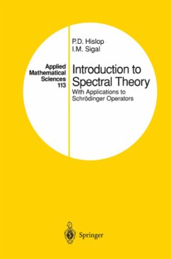 Introduction to Spectral Theory - Hislop, P. D.; Sigal, I. M.