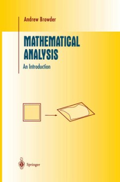 Mathematical Analysis - Browder, Andrew