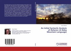 An Initial Syntactic Analysis of Asheron (A Nuba Mountain Language) - Alamin, Suzan