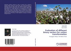 Evaluation of different binary vectors for cotton transformation