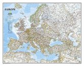 National Geographic Map Europe Classic, Planokarte