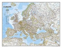 National Geographic Map Europe Classic, Planokarte - National Geographic Maps
