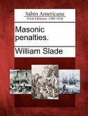 Masonic Penalties.